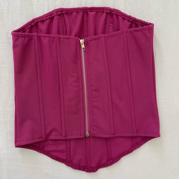 Pink corset top - Picture 7 of 9